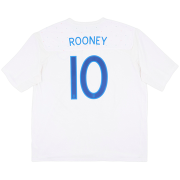 2010-11 England Home Shirt Rooney #10 - 7/10 - (3XL)