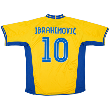 2003-04 Sweden Home Shirt Ibrahimovic #10 (XL)