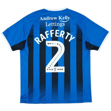 2018-19 Rochdale Home Shirt Rafferty #2 - 10/10 - (S)
