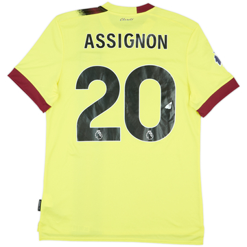 2023-24 Burnley Away Shirt Assignon #20 - 8/10 - (L)