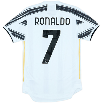 2020-21 Juventus Authentic Home Shirt Ronaldo #7 - 10/10 - (XS)