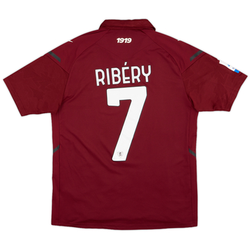 2021-22 Salernitana Player Issue Home Shirt Ribery #7 - 9/10 - (M)