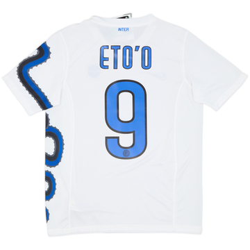 2010-11 Inter Milan Away Shirt Eto'o #9 (XL.Boys)