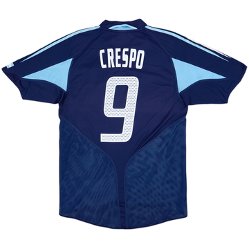 2004-05 Argentina Away Shirt Crespo #9 - 9/10 - (M)