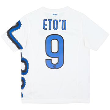 2010-11 Inter Milan Away Shirt Eto'o #9 - 7/10 - (XL.Boys)
