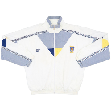 1990-92 Scotland Umbro Track Jacket - 8/10 - (M)
