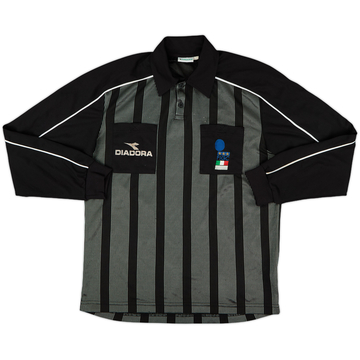 1999-00 Italy Diadora Referee L/S Shirt - 7/10 - (L)