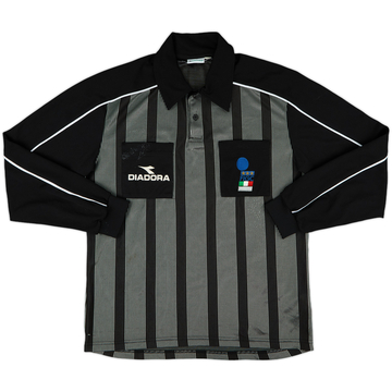 1990s Italy FIGC Diadora Referee L/S Shirt - 6/10 - (L)