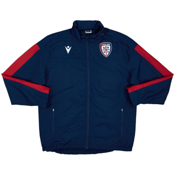 2019-20 Cagliari Macron Padded Bench Coat - 8/10 - (L)