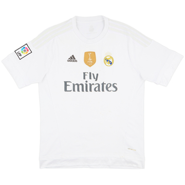 2015-16 Real Madrid Home Shirt - 4/10 - (L)