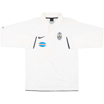 2005-06 Juventus Nike Polo L/S Shirt - 7/10 - (M)