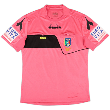 2017-18 Italy Diadora Referee Shirt - 8/10 - (M)