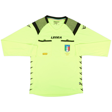 2019-20 Italy Legea Referee L/S Shirt - 9/10 - (M)