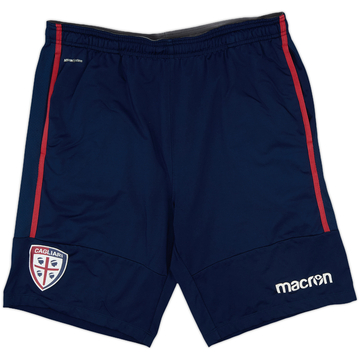 2016-17 Cagliari Macron Leisure Shorts - 9/10 - (XL)
