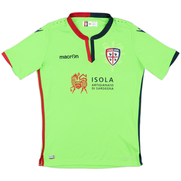 2016-17 Cagliari Third Shirt - 9/10 - (L.Boys)