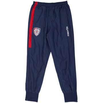 2019-20 Cagliari Macron Track Pants/Bottoms - 8/10 - (M)