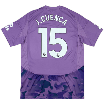 2024-25 Fulham Match Issue Third Shirt J.Cuenca #15
