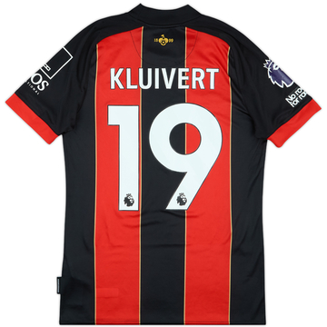 2024-25 Bournemouth Match Issue Home Shirt Kluivert #19