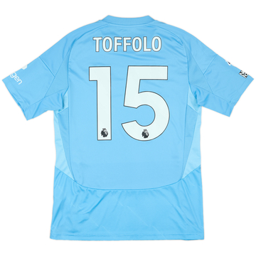 2024-25 Nottingham Forest Match Issue Third Shirt Toffolo #15