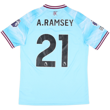 2025-26 Burnley Match Issue Away Shirt A.Ramsey #21