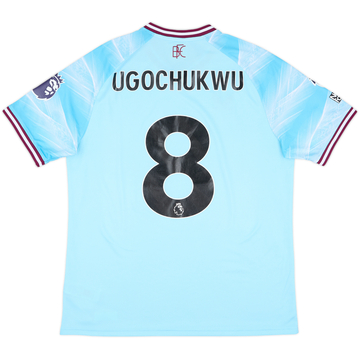 2025-26 Burnley Match Issue Away Shirt Ugochukwu #8