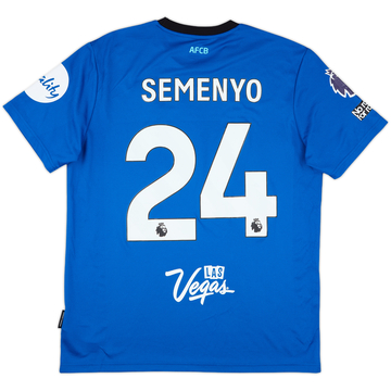 2025-26 Bournemouth Match Issue Away Shirt Semenyo #24