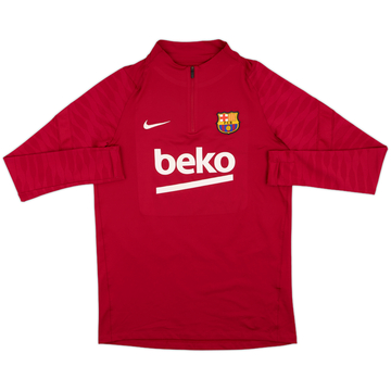 2021-22 Barcelona Nike 1/4 Zip Drill Top - 8/10 - (M)
