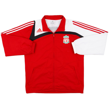 2007-08 Liverpool adidas Track Jacket - 7/10 - (L)