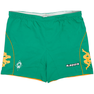 2007-08 Werder Bremen Third Shorts - 9/10 - (XL)