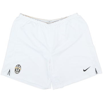2006-07 Juventus Home Shorts - 6/10 - (XL)