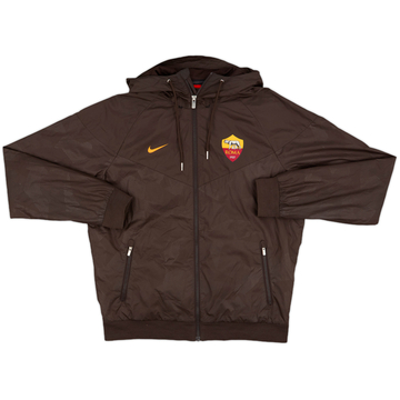 2017-18 Roma Nike Hooded Track Jacket - 8/10 - (M)