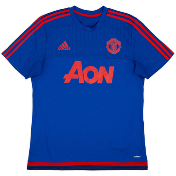 2015-16 Manchester United adizero Training Shirt - 8/10 - (L)
