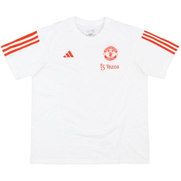 2023-24 Manchester United adidas Cotton Tee - 8/10 - (L)