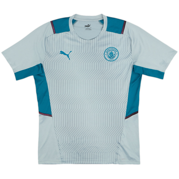 2021-22 Manchester City Puma Training Shirt - 9/10 - (L)