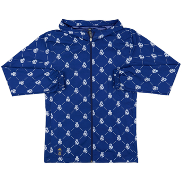 2022-23 Real Madrid adidas Hooded Rain Jacket - 10/10 - (XS)