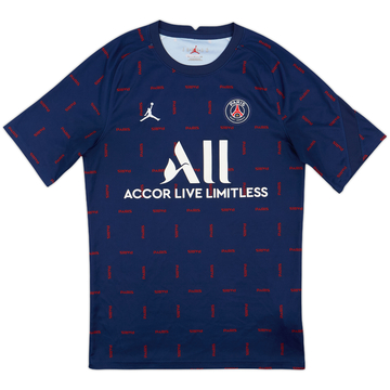 2021-22 Paris Saint-Germain Nike Jordan Training Shirt - 8/10 - (S)