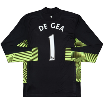 2011-12 Manchester United GK Shirt De Gea #1 - 9/10 - (M)