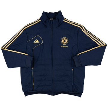 2012-13 Chelsea adidas Padded Bench Coat - 7/10 - (XL)