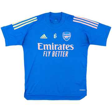 2020-21 Arsenal Player Issue adidas Training Shirt #6 - 7/10 - (S)