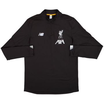 2019-20 Liverpool New Balance 1/4 Zip Sweat Top - 9/10 - (XL)