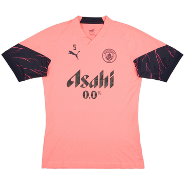 2023-24 Manchester City Player Issue Training Shirt #5 (Stones) - 9/10 - (M)