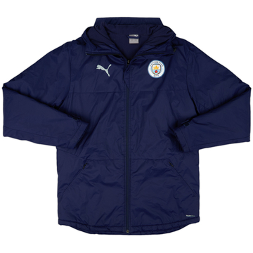 2021-22 Manchester City Puma Padded Bench Coat - 8/10 - (M)