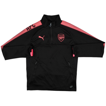 2017-18 Arsenal Puma 1/4 Zip Training Top - 9/10 - (S)