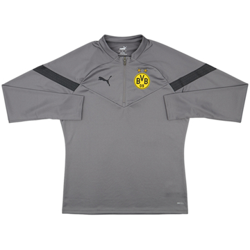 2022-23 Borussia Dortmund Puma 1/4 Zip Training Top - 10/10 - (L)