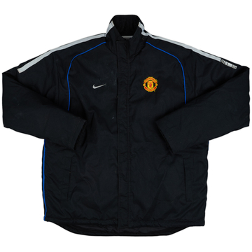 2002-03 Mancheser United Nike Padded Bench Coat - 7/10 - (L)