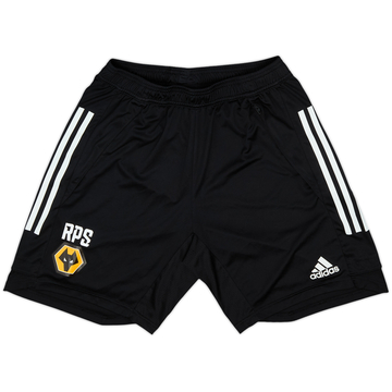 2019-20 Wolves Staff Issue adidas Training Shorts 'RPS' - 10/10 - (M)