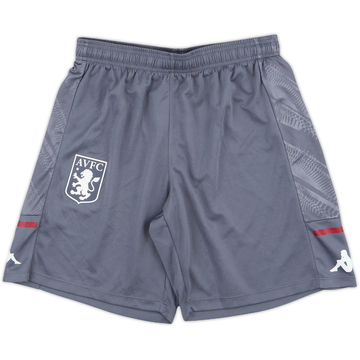 2020-21 Aston Villa Kappa Training Shorts - 10/10 - (M)
