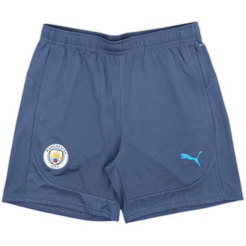 2024-25 Manchester City Puma Training Shorts - 10/10 - (L)