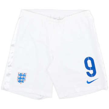 2014-15 England Player Issue Home Shorts #9 (Kane) - 8/10 - (M)