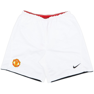 2007-09 Manchester United Home Shorts - 10/10 - (S)